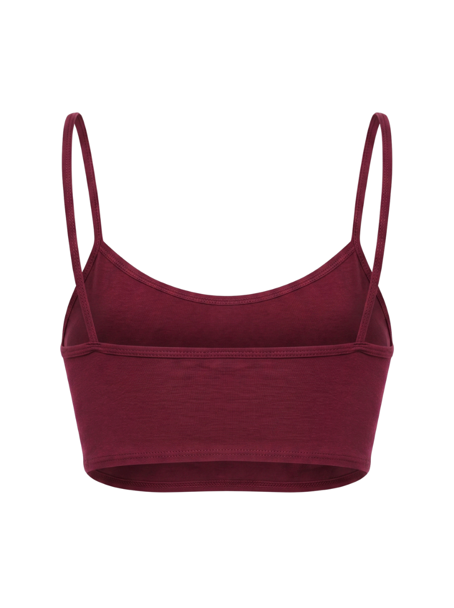 Seamless Full-Coverage Sports Bra | Cotton, Polyester, Elastane | Non-Wired | Non-Padded | Slip-On - 1458