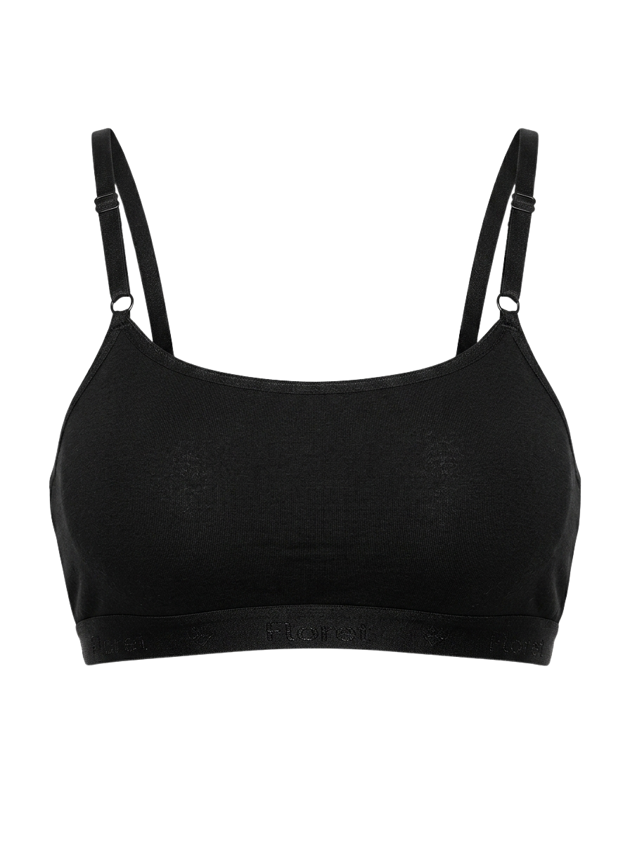 Seamless Full-Coverage Sports Bra | Cotton | Non-Wired | Non-Padded | Slip-On - 1492