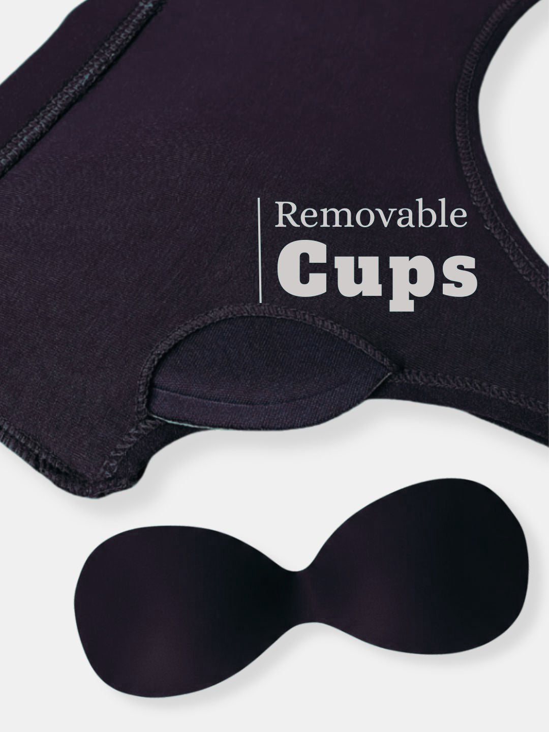 X31006 Floret Full Coverage Sports Bra I Lyocell Fabric I Removable Padding