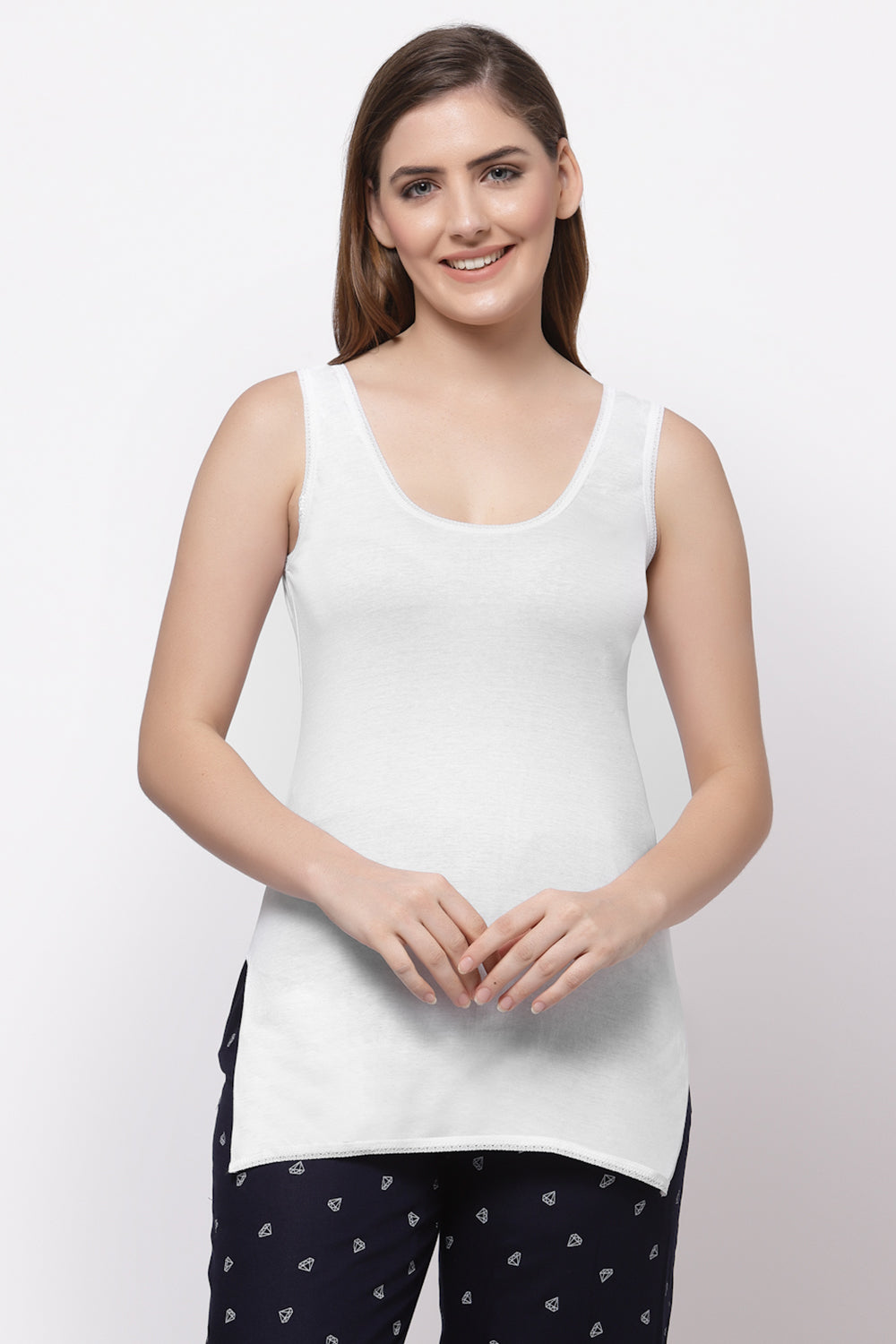 Versatile Cotton-Blend Cami - 1416