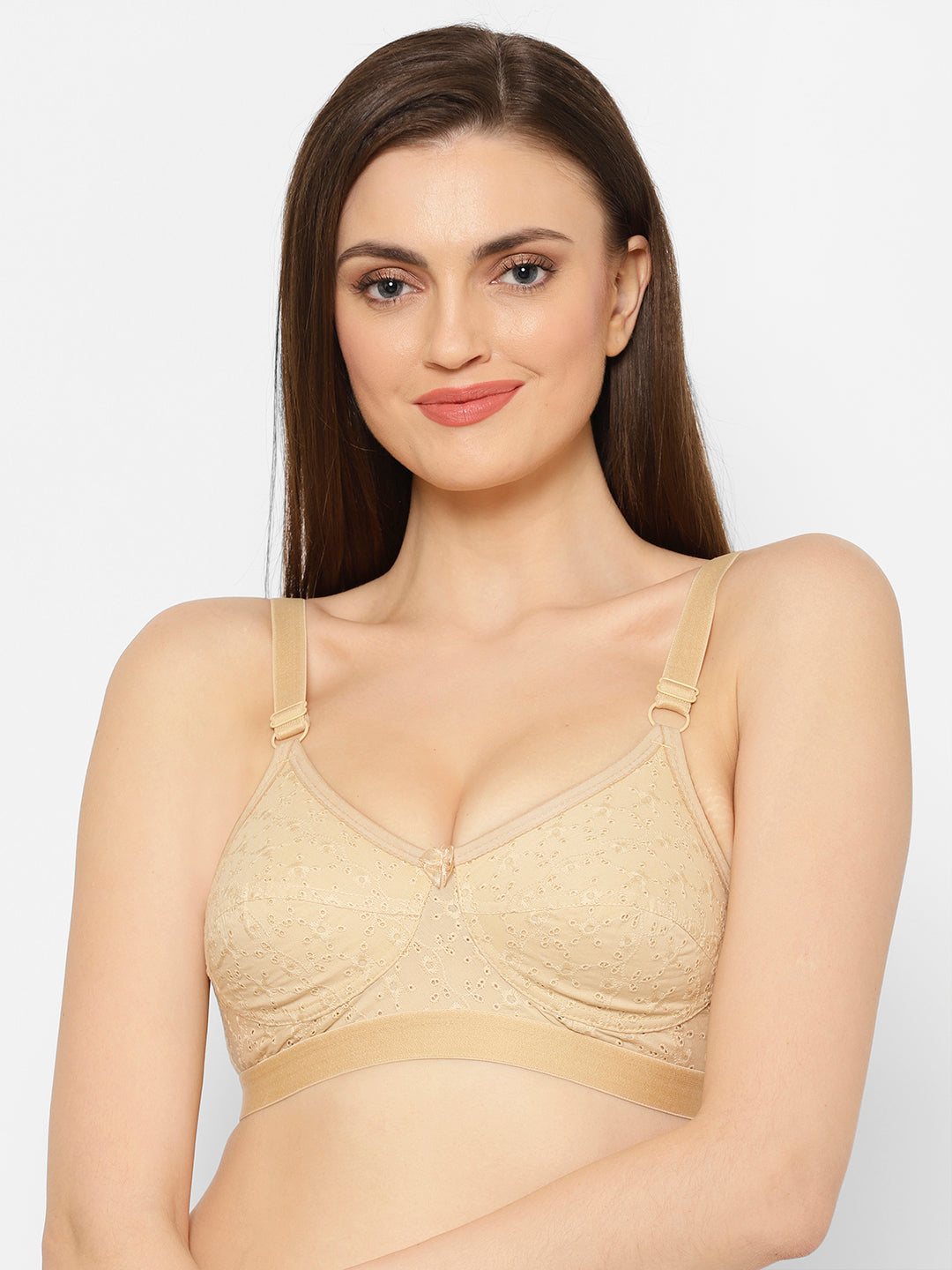 Comfort Everyday Cotton Full-Coverage Bra | Non-Wired | Non-Padded
