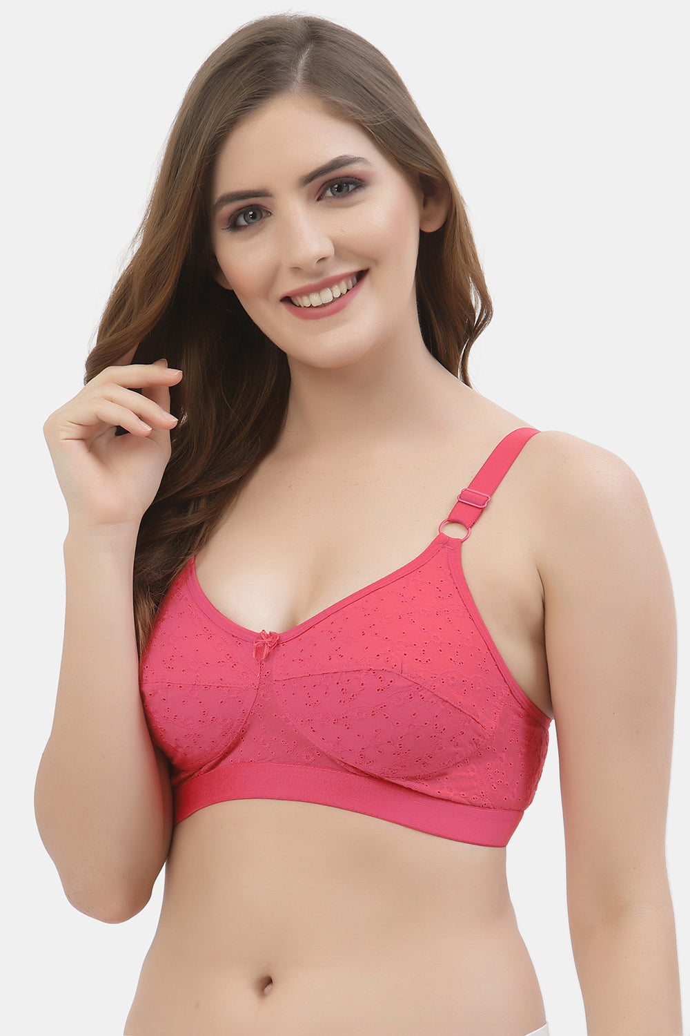 Comfort Everyday Cotton Full-Coverage Bra | Non-Wired | Non-Padded
