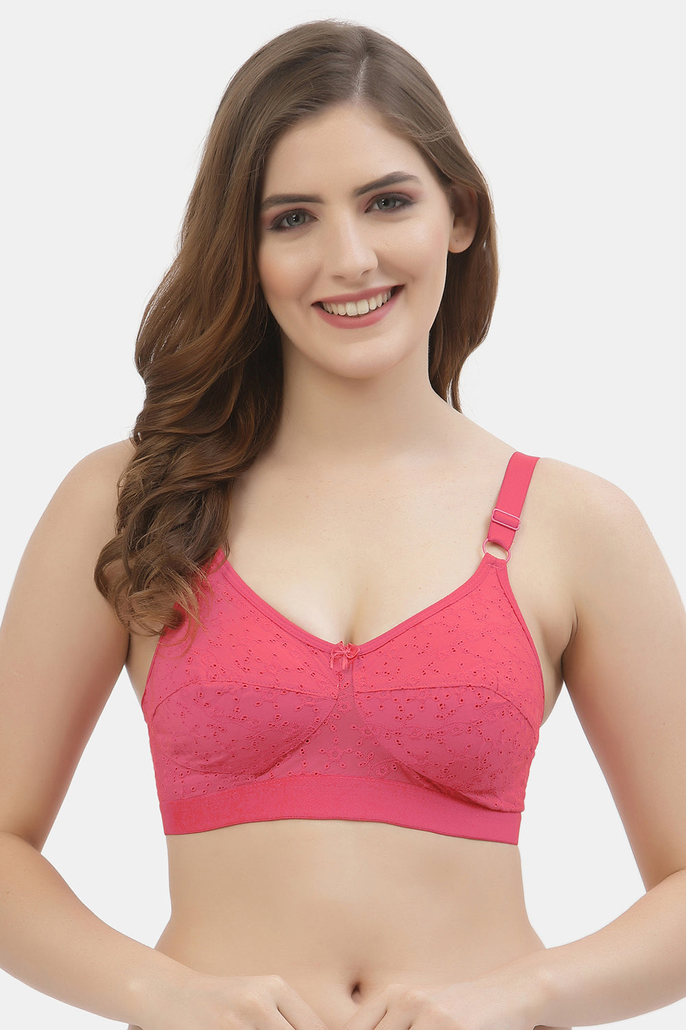 Comfort Everyday Cotton Full-Coverage Bra | Non-Wired | Non-Padded