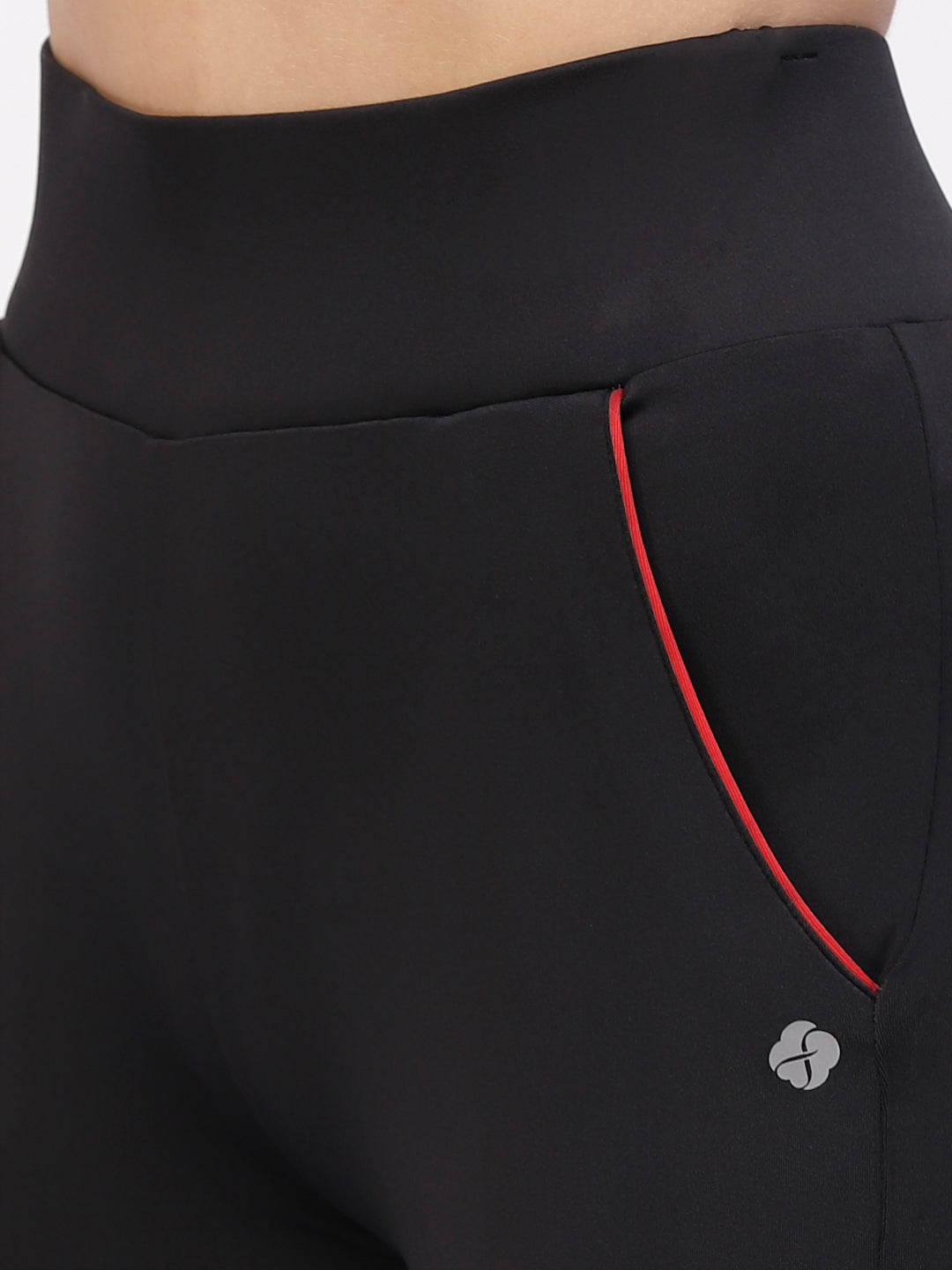 Floret Slim Fit Cycling Shorts | Ankle Length | Mid-Rise | Rapid-Dry P-20073