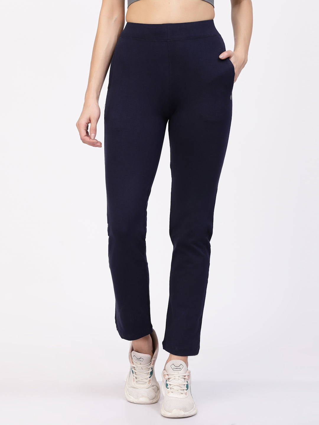 Floret Track Pants | Ankle Length | Mid-Rise | Rapid-Dry | Straight P-20002