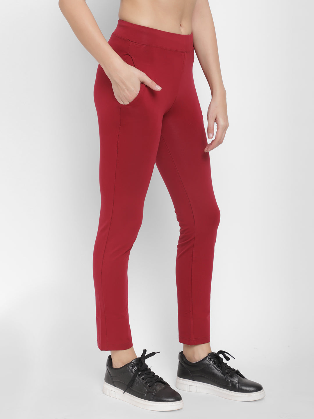 Floret Track Pants | Ankle Length | Mid-Rise | Rapid-Dry | Straight P-20002