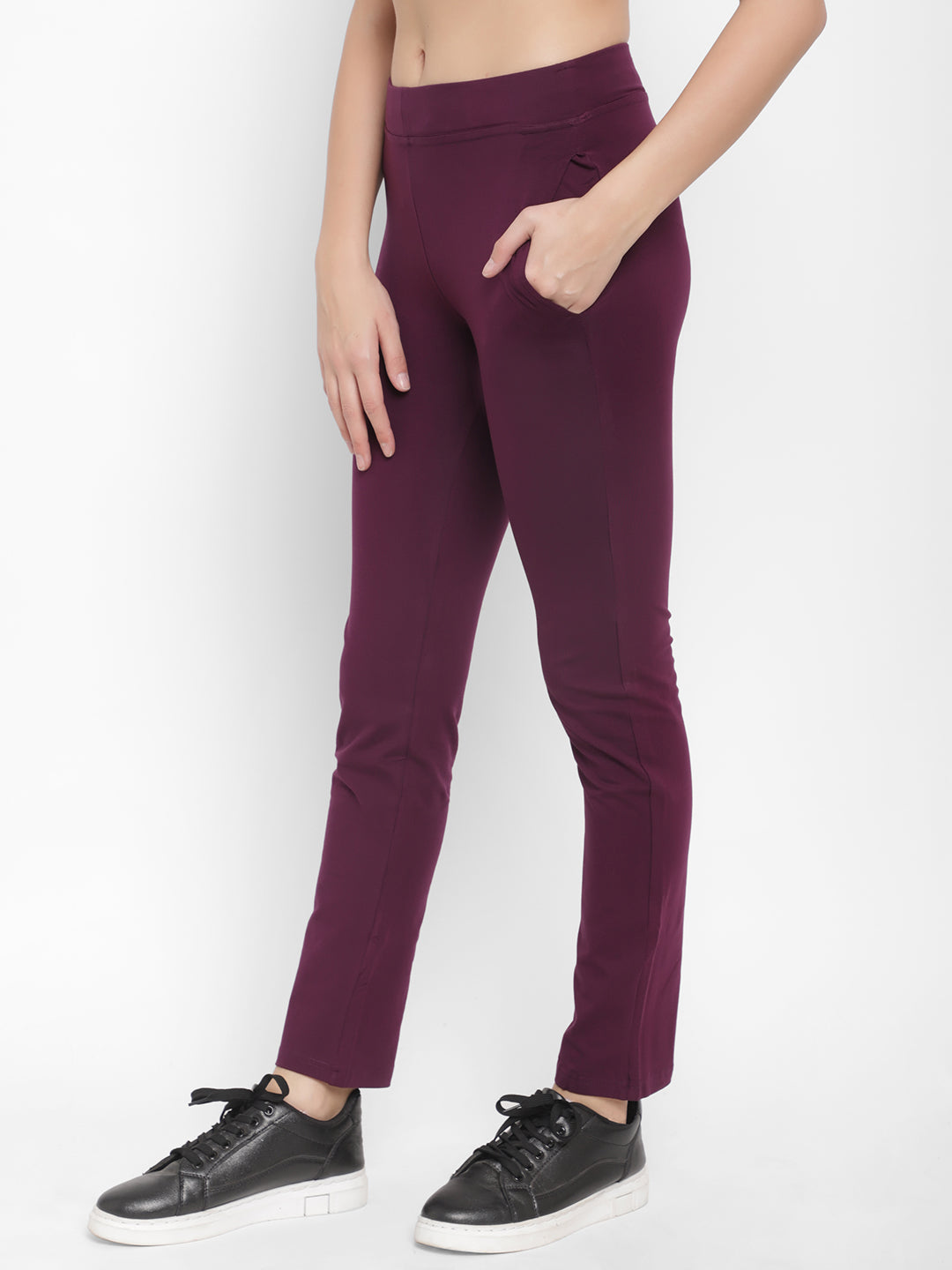 Floret Track Pants | Ankle Length | Mid-Rise | Rapid-Dry | Straight P-20002