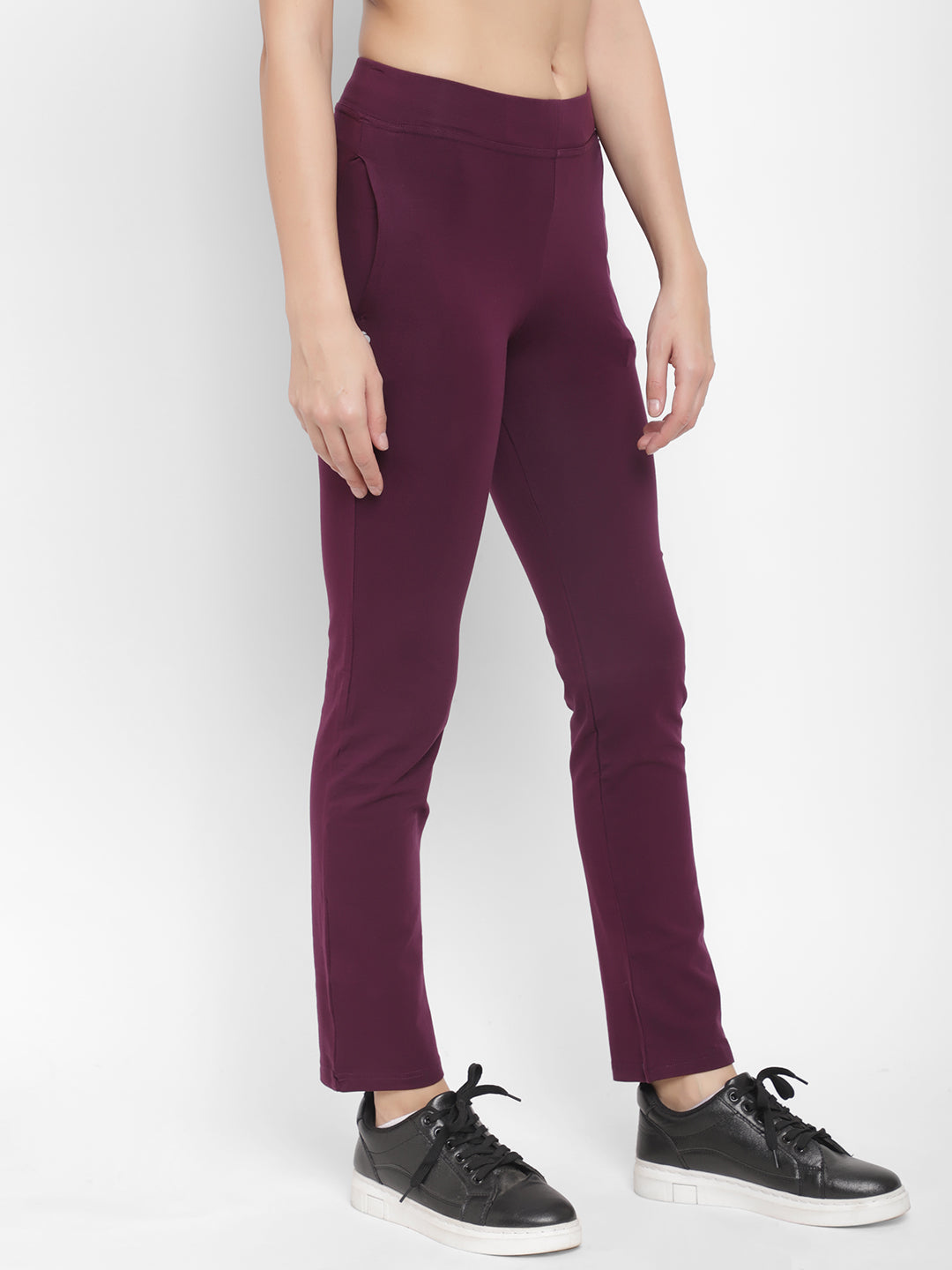 Floret Track Pants | Ankle Length | Mid-Rise | Rapid-Dry | Straight P-20002