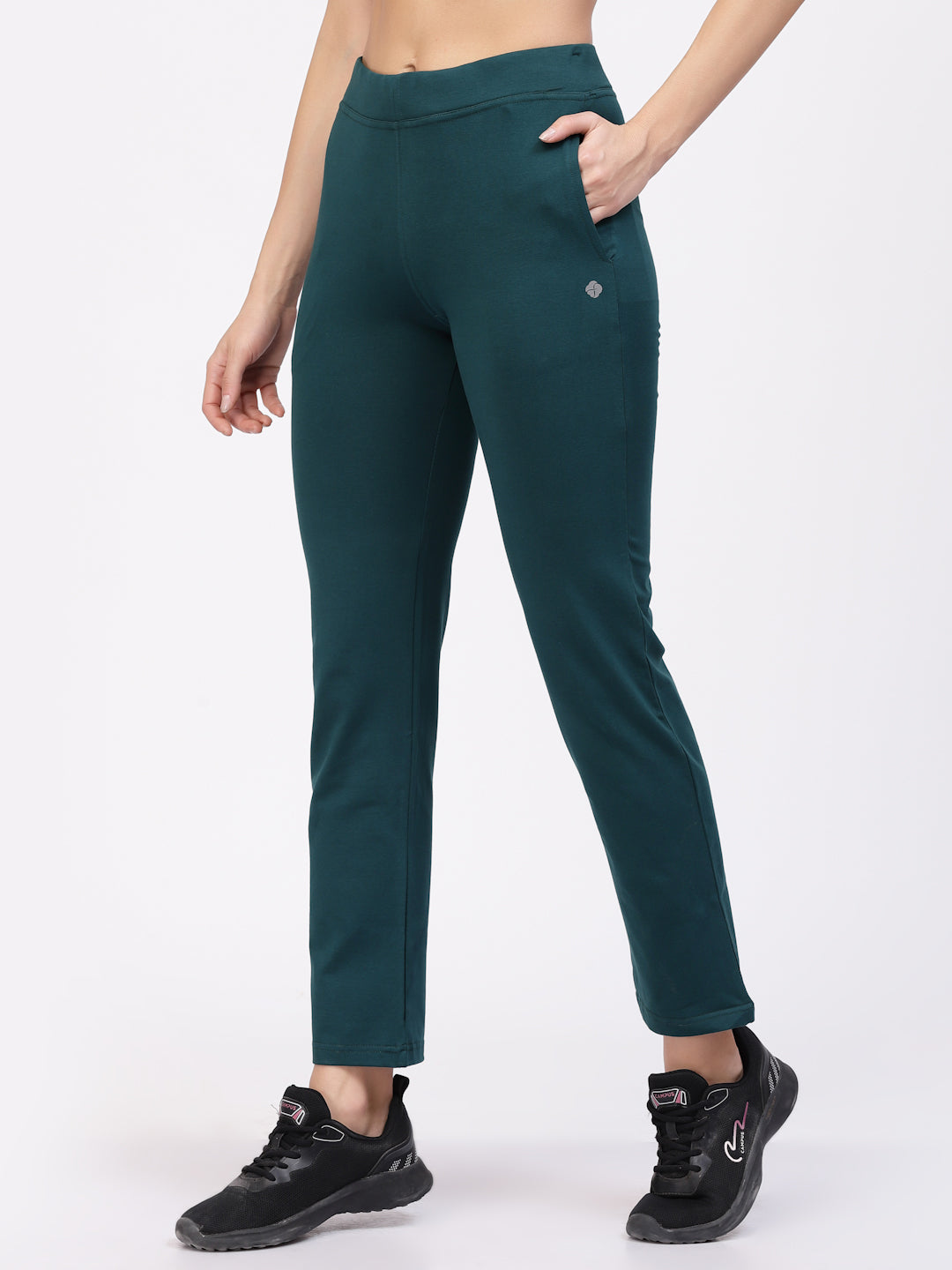 Floret Track Pants | Ankle Length | Mid-Rise | Rapid-Dry | Straight P-20002