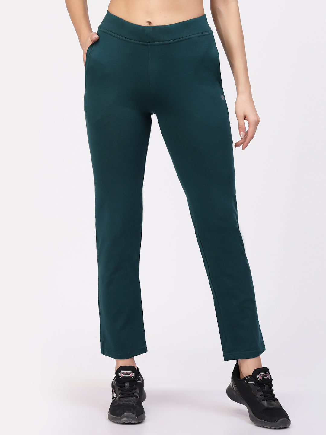 Floret Track Pants | Ankle Length | Mid-Rise | Rapid-Dry | Straight P-20002