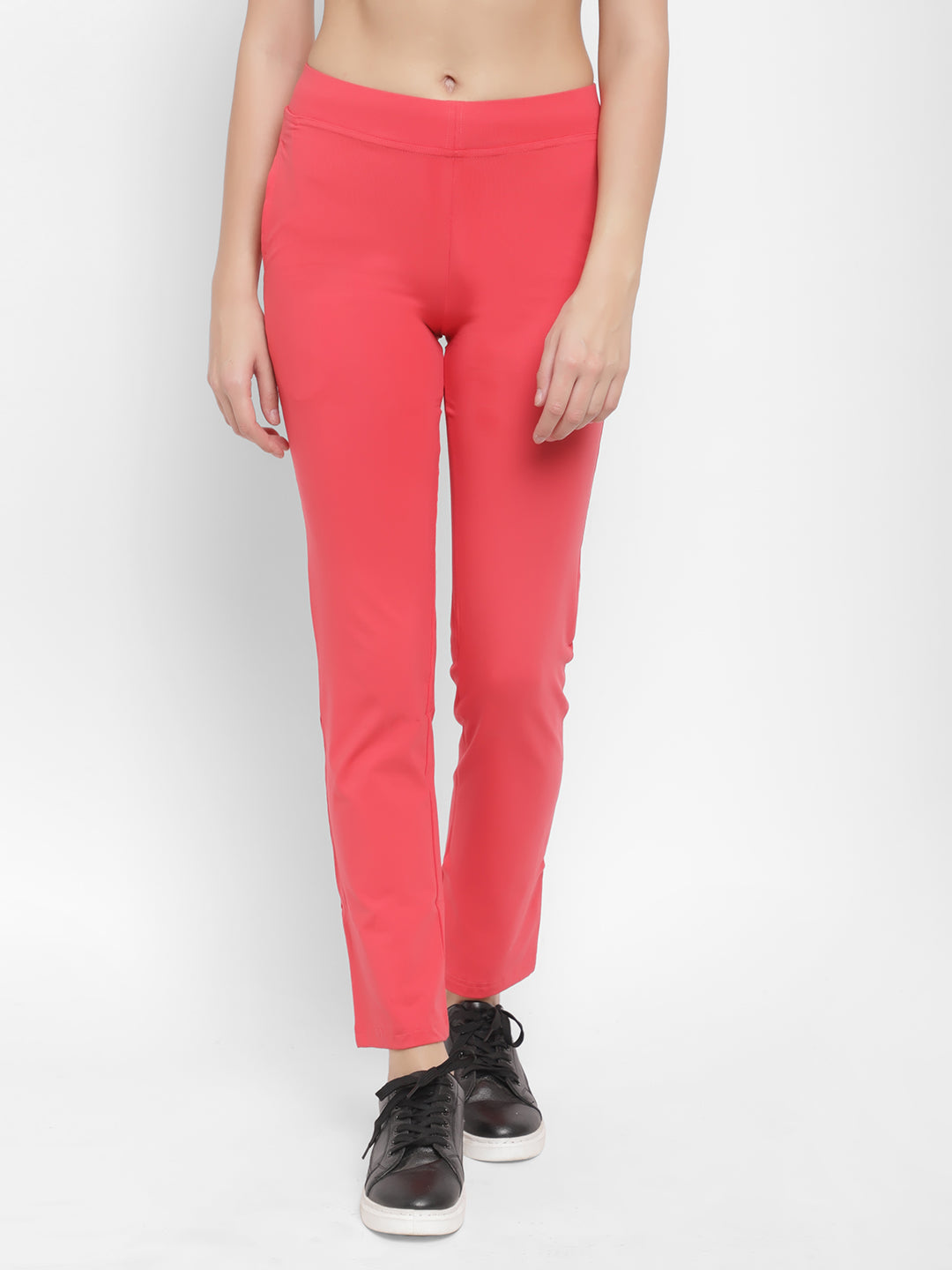 Floret Track Pants | Ankle Length | Mid-Rise | Rapid-Dry | Straight P-20002