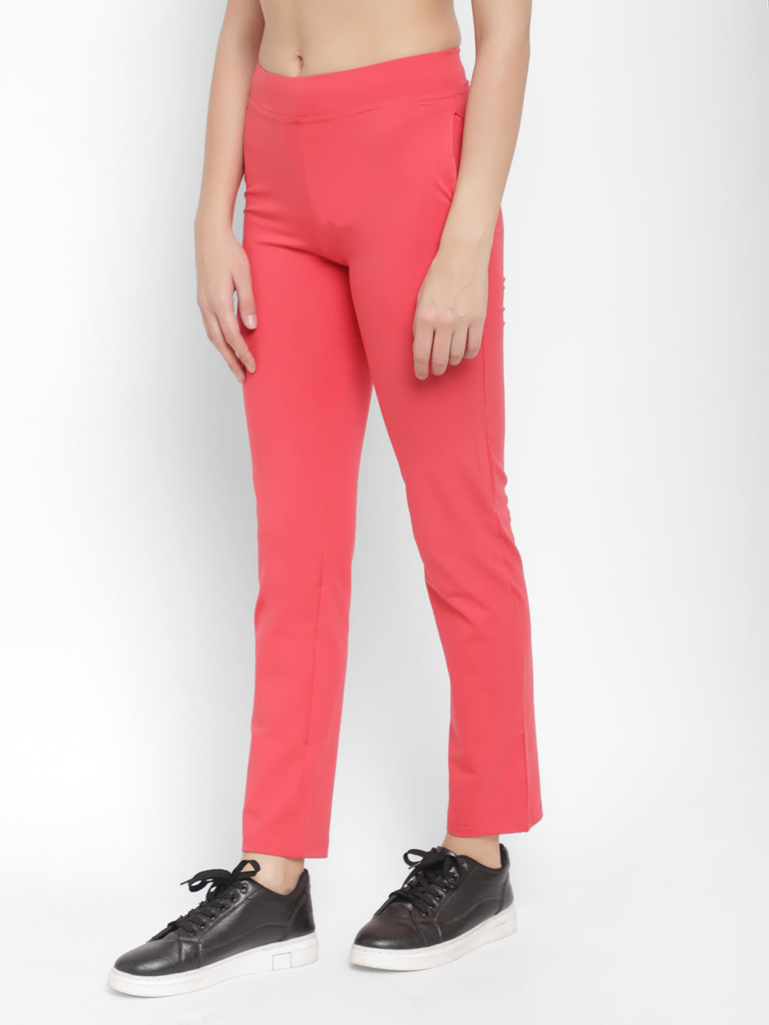 Floret Track Pants | Ankle Length | Mid-Rise | Rapid-Dry | Straight P-20002