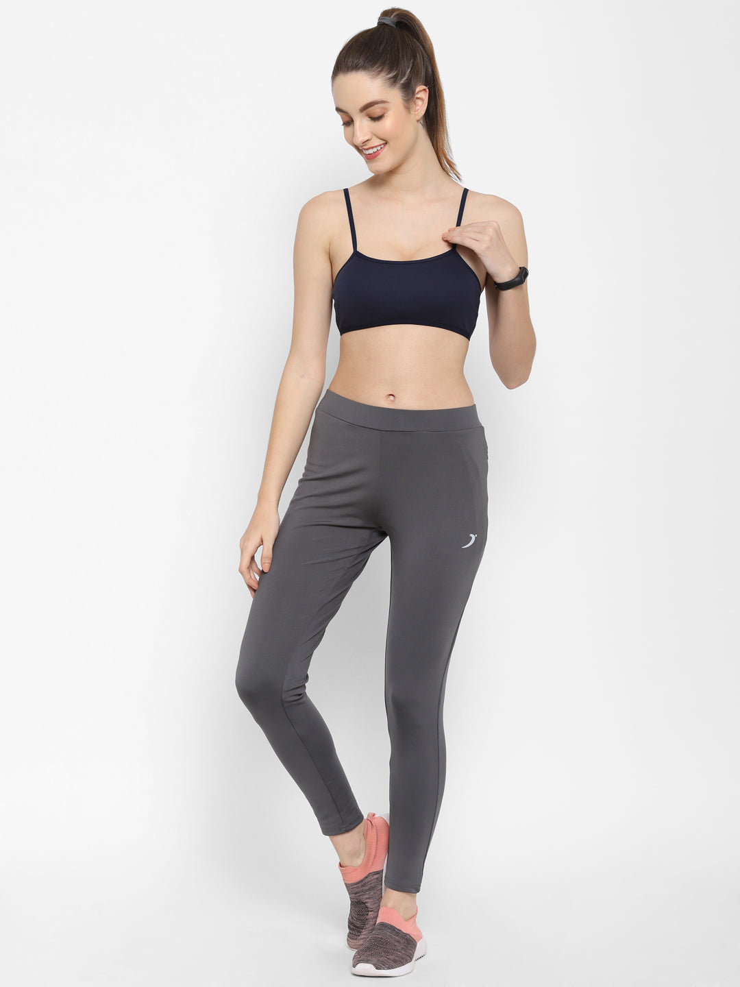 Seamless Full-Coverage Sports Bra | Cotton, Polyester, Elastane | Non-Wired | Non-Padded | Slip-On - 1458