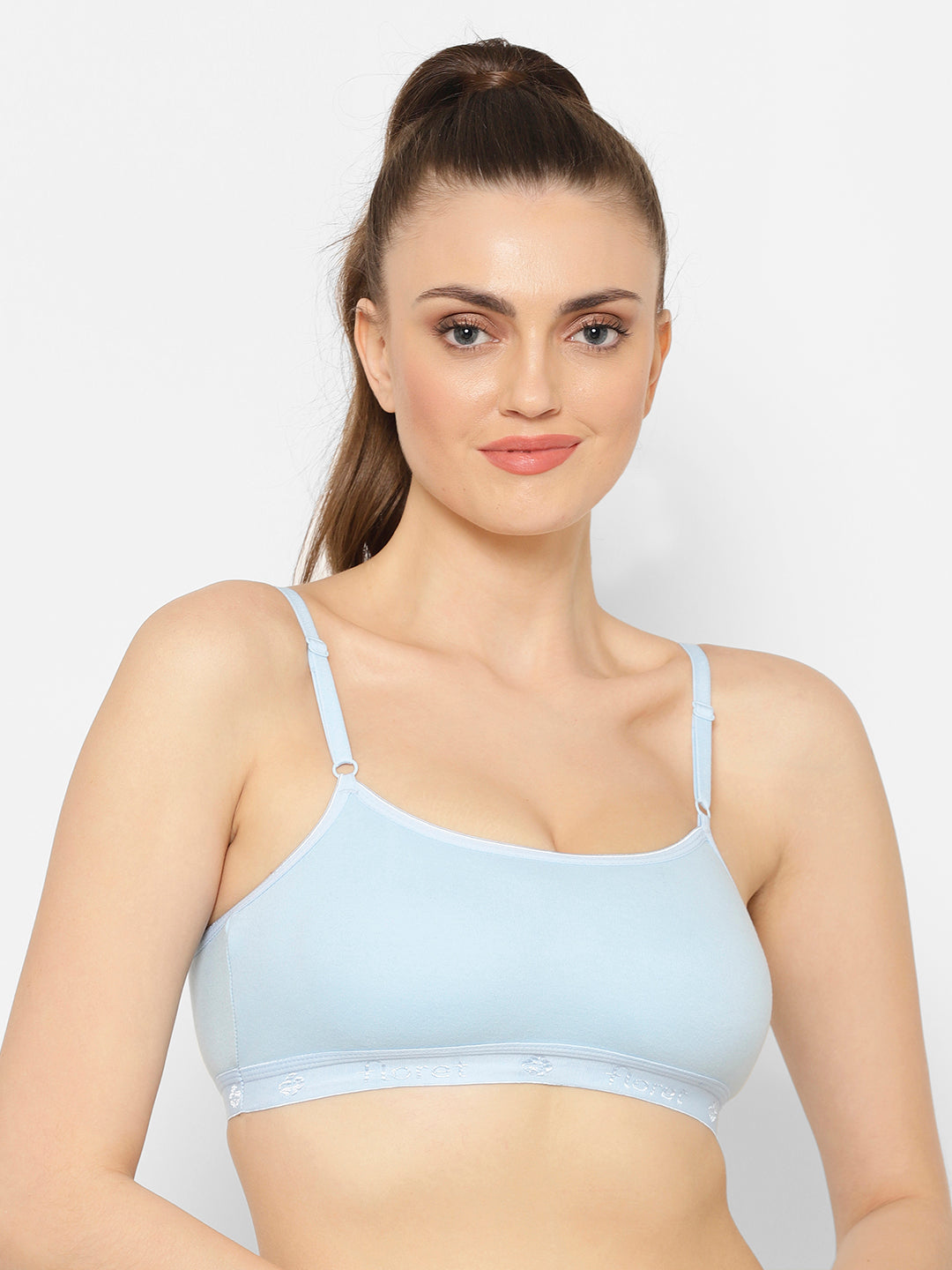 Seamless Full-Coverage Sports Bra | Cotton | Non-Wired | Non-Padded | Slip-On - 1492