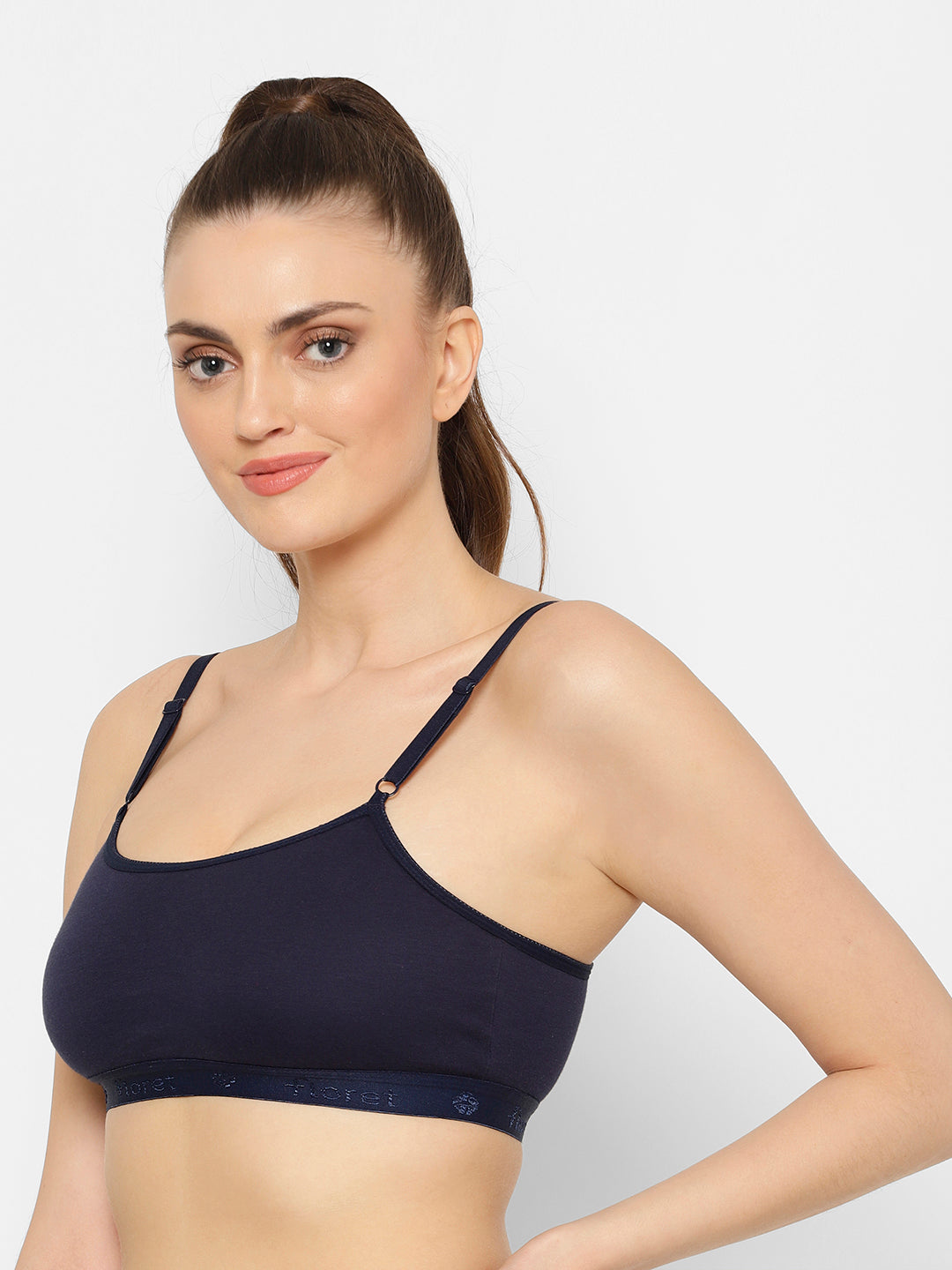Seamless Full-Coverage Sports Bra | Cotton | Non-Wired | Non-Padded | Slip-On - 1492