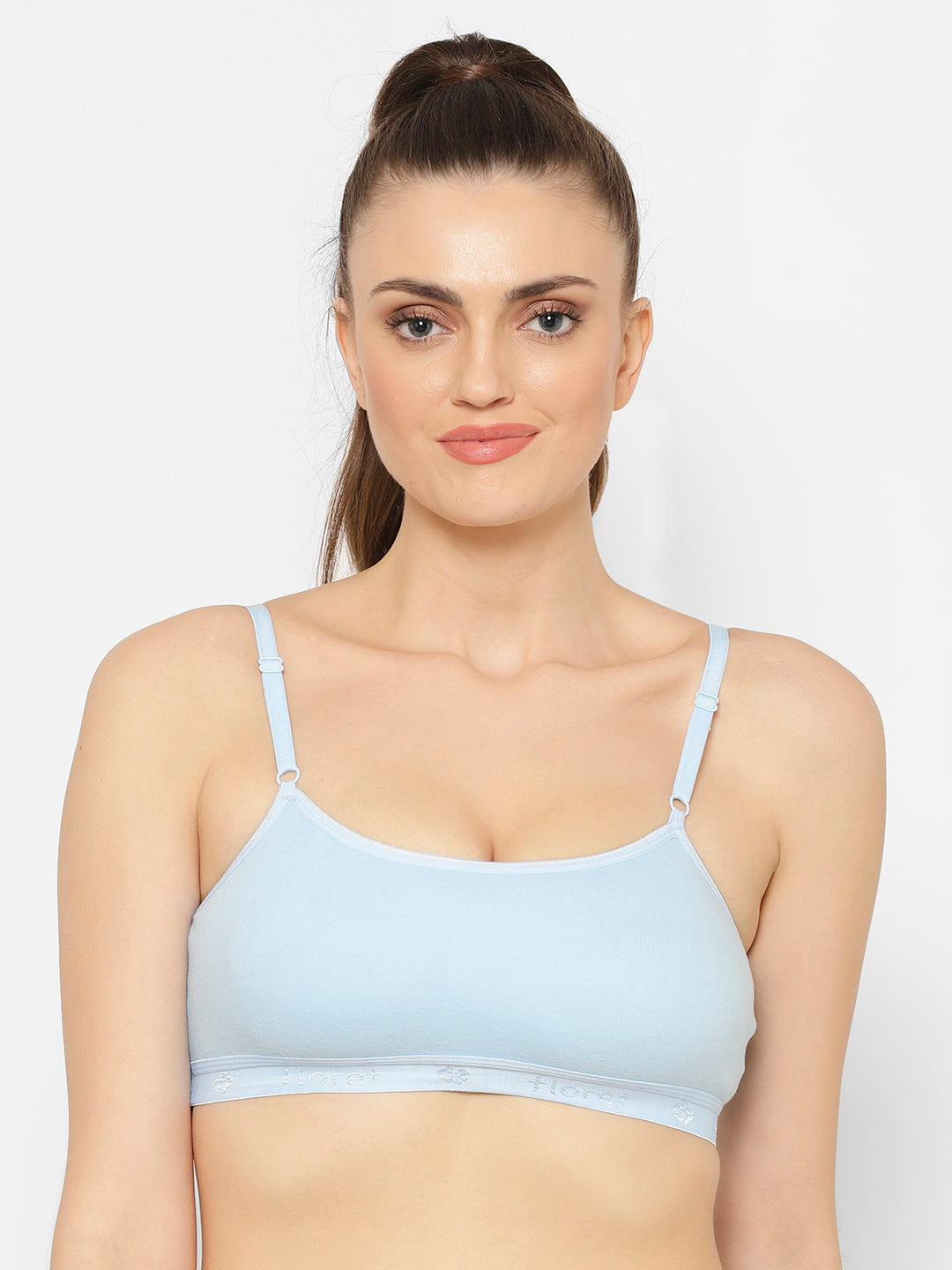 Seamless Full-Coverage Sports Bra | Cotton | Non-Wired | Non-Padded | Slip-On - 1492