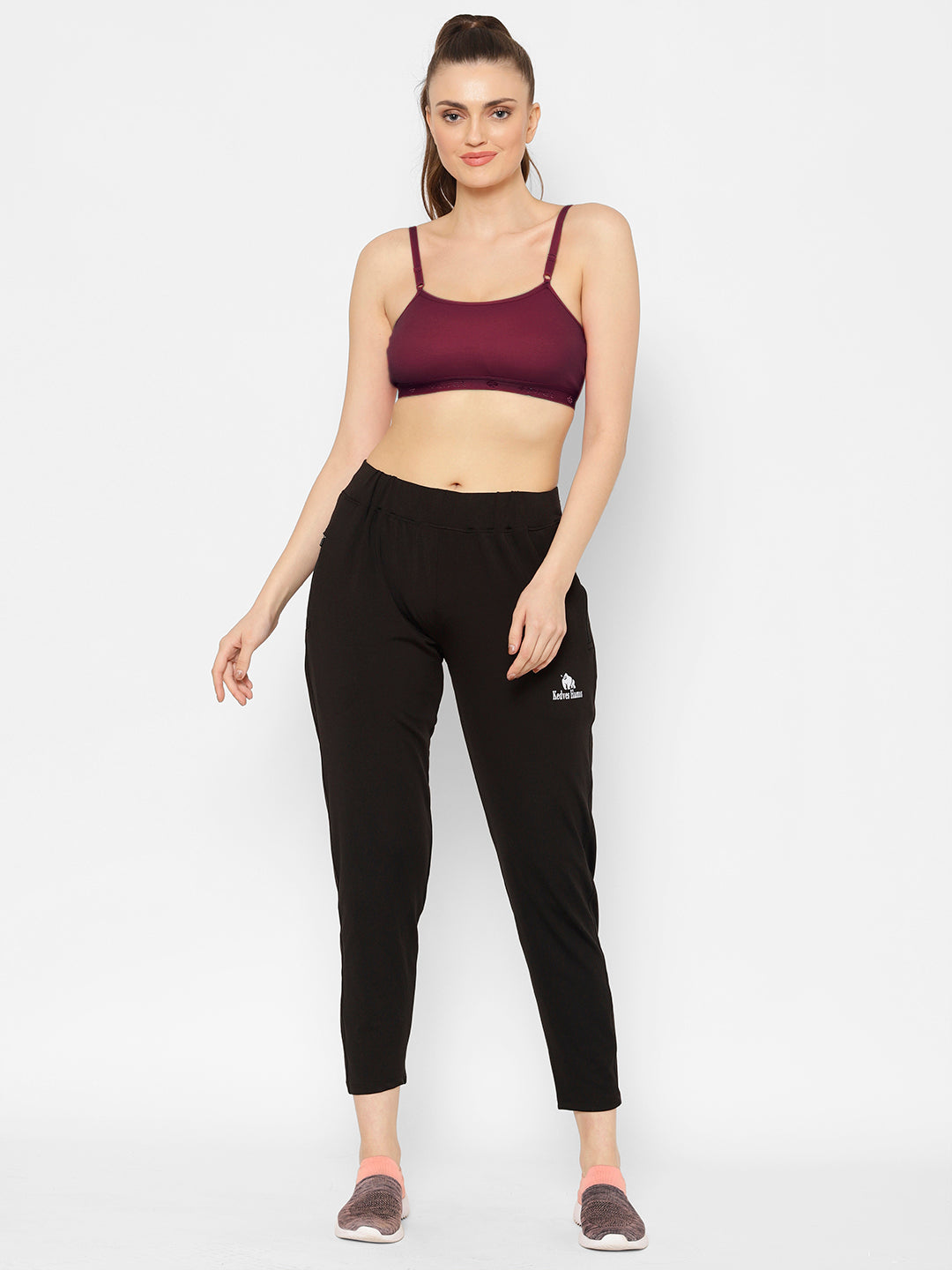 Seamless Full-Coverage Sports Bra | Cotton | Non-Wired | Non-Padded | Slip-On - 1492
