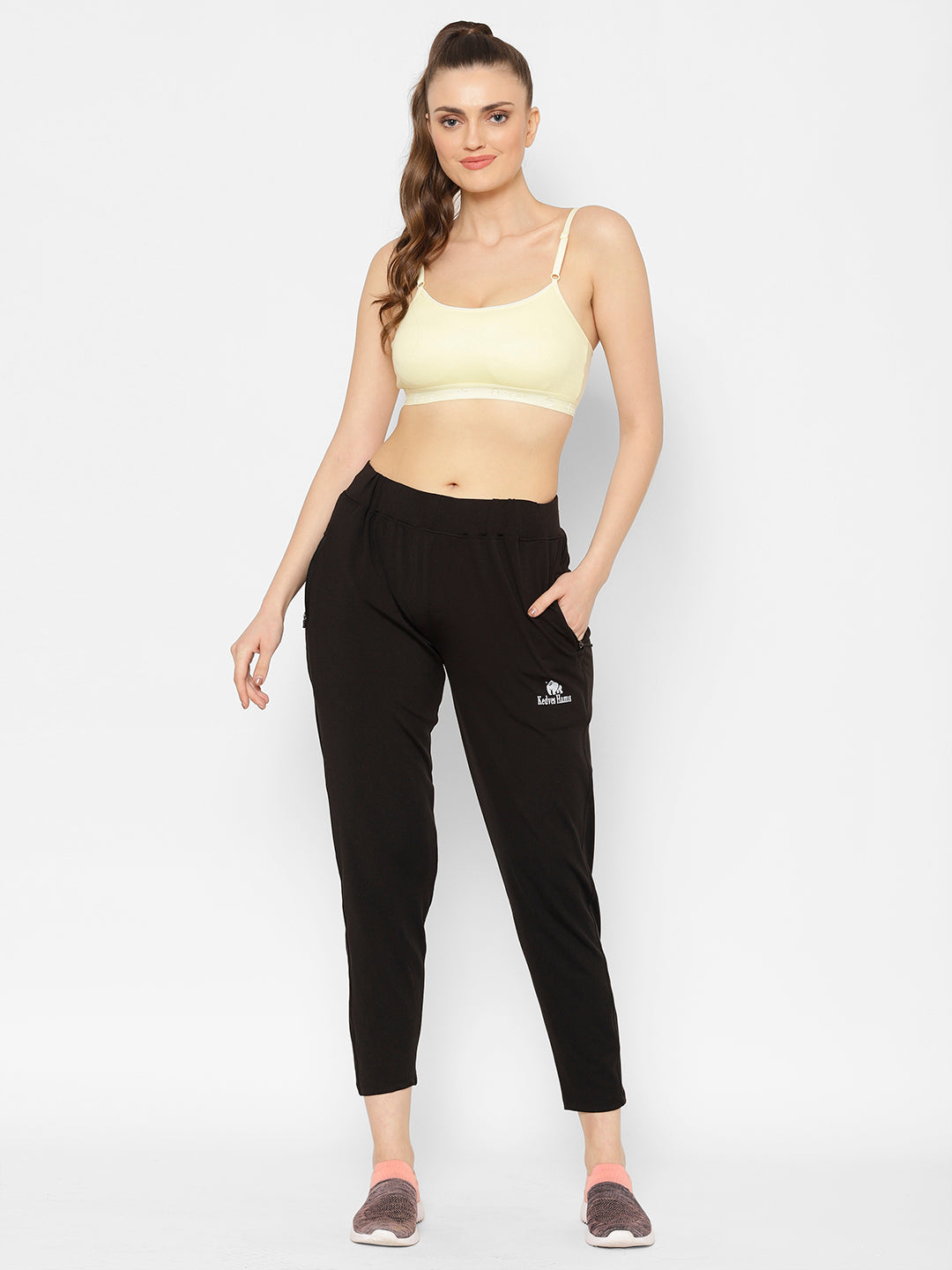 Seamless Full-Coverage Sports Bra | Cotton | Non-Wired | Non-Padded | Slip-On - 1492