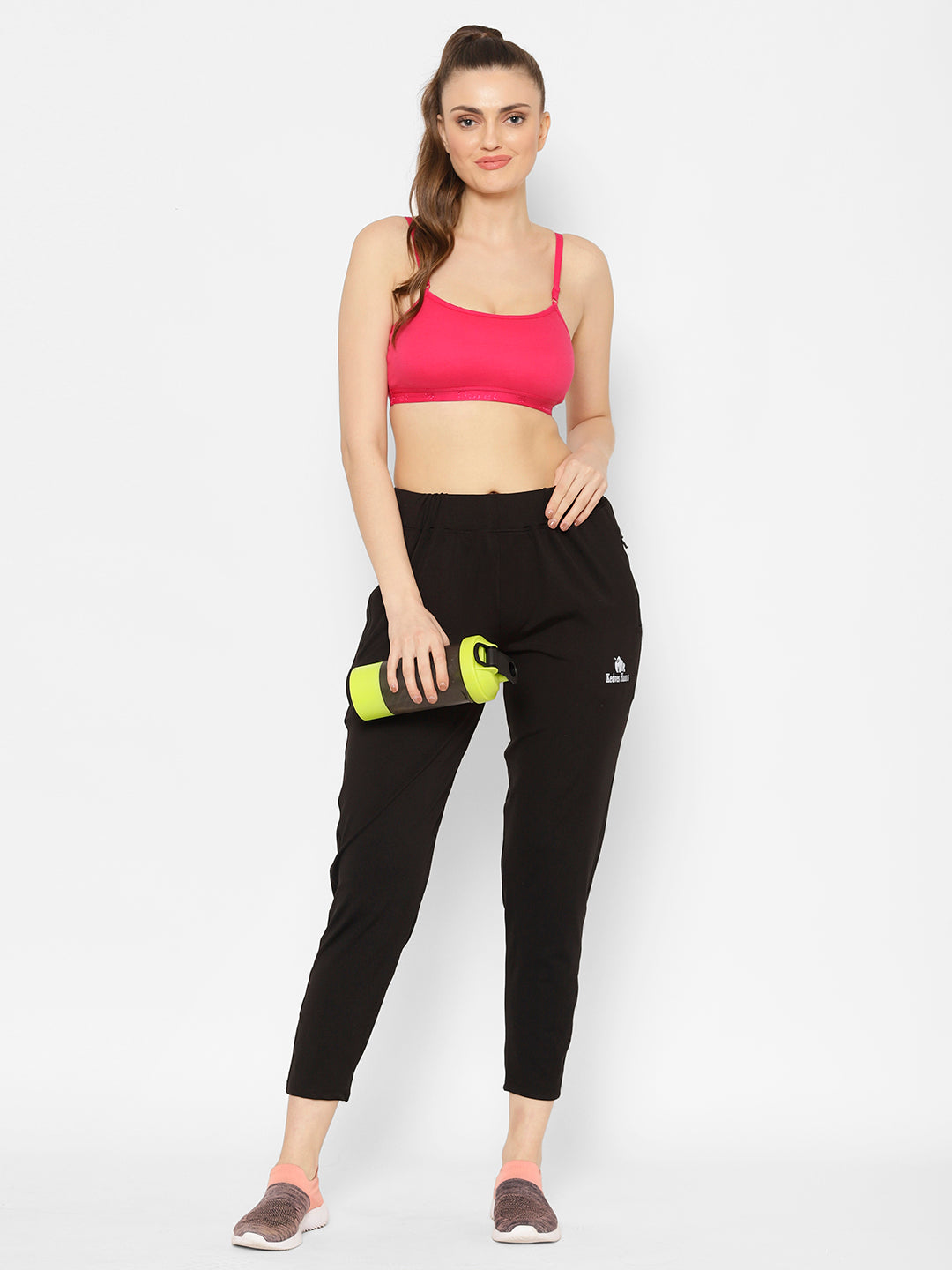 Seamless Full-Coverage Sports Bra | Cotton | Non-Wired | Non-Padded | Slip-On - 1492