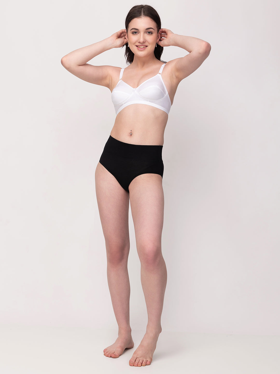 Flora Cotton Full-Coverage Bra | Non-Wired | Non-Padded