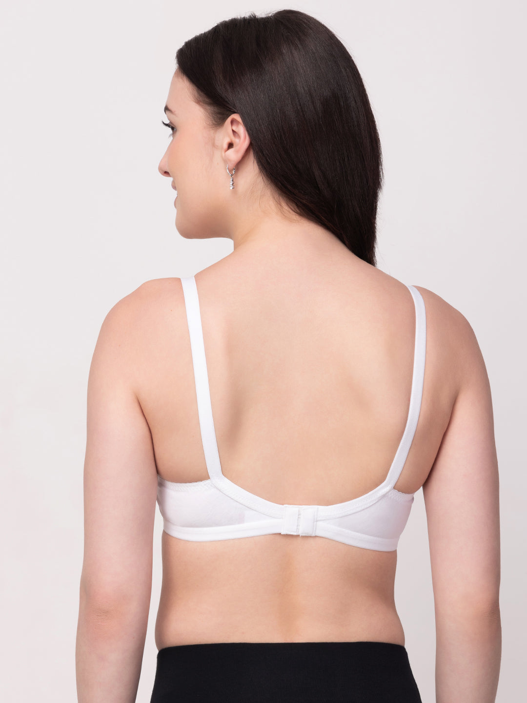 Flora Cotton Full-Coverage Bra | Non-Wired | Non-Padded