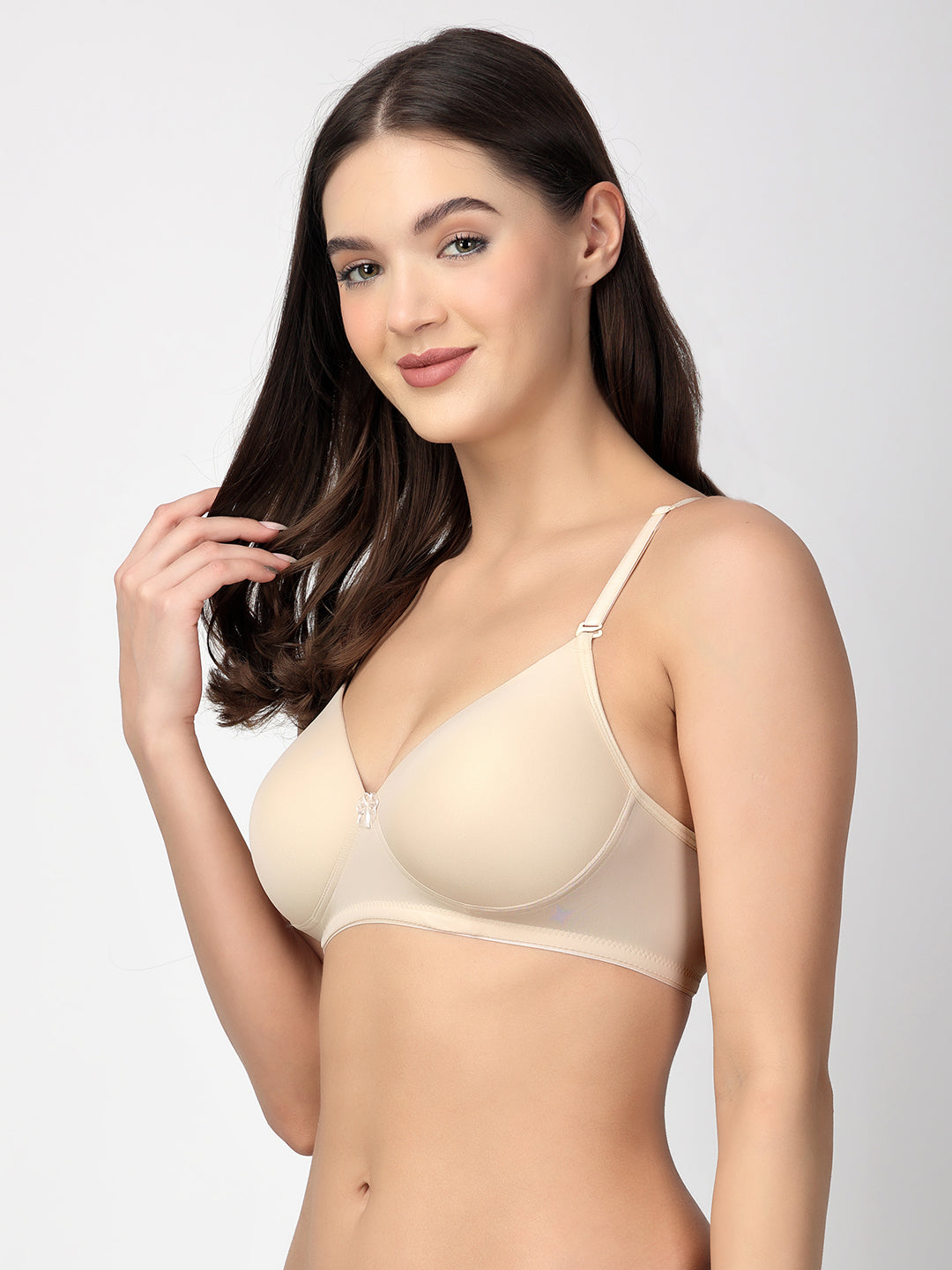 SHIPRA Floret T-Shirt Bra | Multiway | Lightly Padded | Non-Wired | Medium Coverage