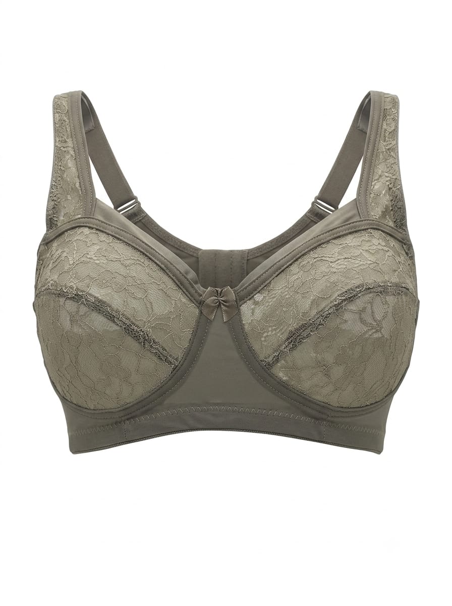 Women's Lace Bra | Non-Padded | Non-Wired | Full Coverage | T3060