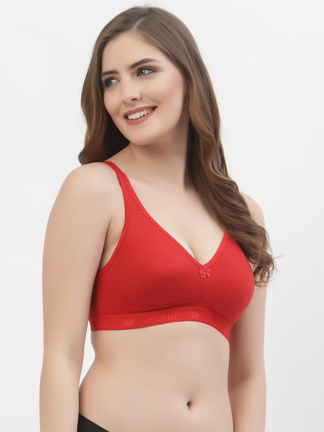 Women's Non Padded & Non-Wired Medium Coverage T-Shirt Bra T3050