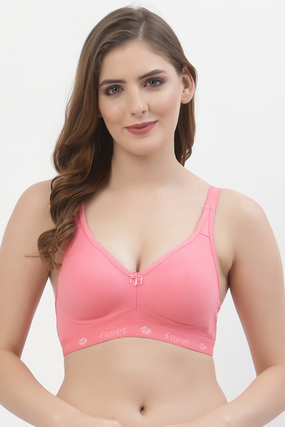 Women's Non Padded & Non-Wired Medium Coverage T-Shirt Bra T3050