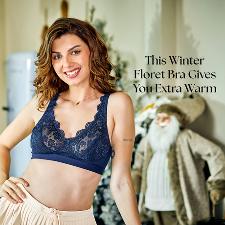 THIS WINTER  FLORET BRA GIVES YOU EXTRA WARM