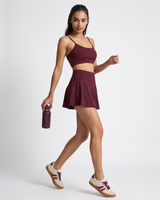 Seamless Full-Coverage Sports Bra | Cotton, Polyester, Elastane | Non-Wired | Non-Padded | Slip-On - 1458
