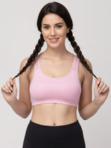 X31006 Floret Full Coverage Sports Bra I Lyocell Fabric I Removable Padding