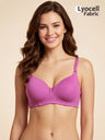 T3109 Floret Wirefree Padded Lyocell Fabric Elastane Full Coverage Multiway T-Shirt Bra