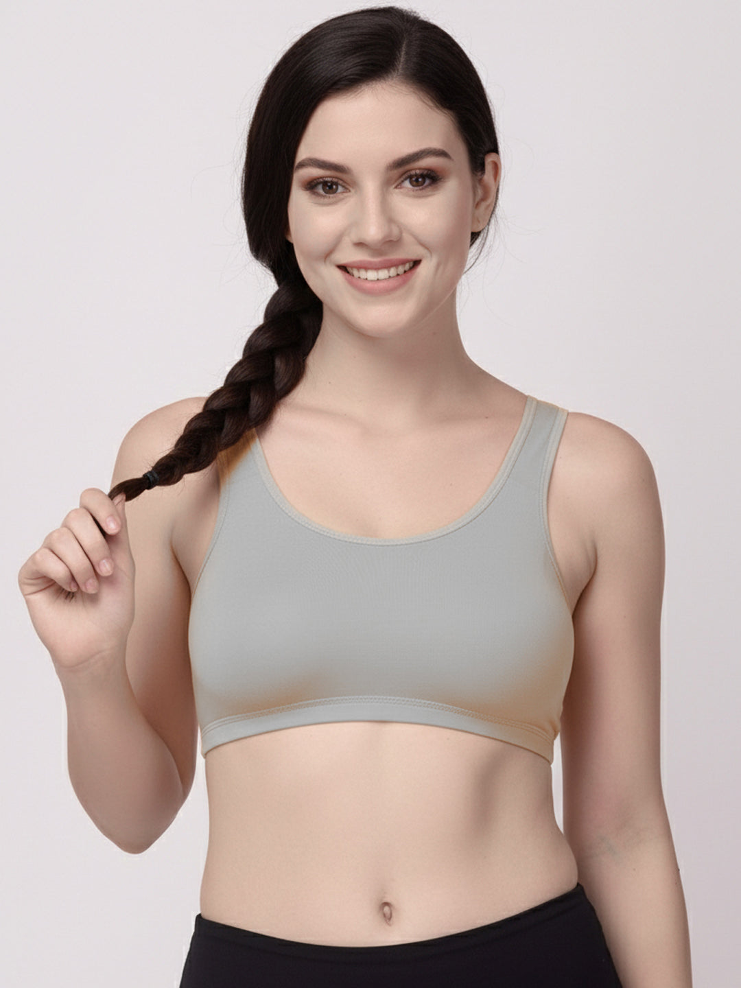 X31006 Floret Full Coverage Sports Bra I Lyocell Fabric I Removable Padding