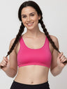 X31006 Floret Full Coverage Sports Bra I Lyocell Fabric I Removable Padding