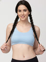X31006 Floret Full Coverage Sports Bra I Lyocell Fabric I Removable Padding