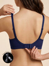 T3109 Floret Wirefree Padded Lyocell Fabric Elastane Full Coverage Multiway T-Shirt Bra