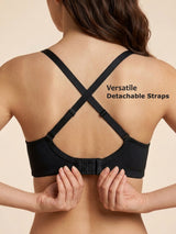 T3109 Floret Wirefree Padded Lyocell Fabric Elastane Full Coverage Multiway T-Shirt Bra