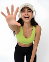 Florida Cotton Sports Bra | Non-Wired | Non-Padded | Full Coverage
