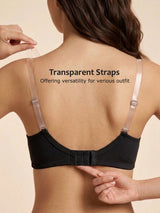 T3109 Floret Wirefree Padded Lyocell Fabric Elastane Full Coverage Multiway T-Shirt Bra