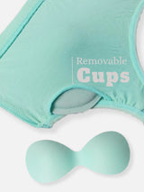 X31006 Floret Full Coverage Sports Bra I Lyocell Fabric I Removable Padding