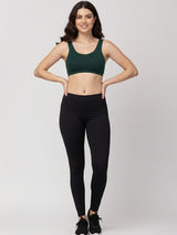 X31006 Floret Full Coverage Sports Bra I Lyocell Fabric I Removable Padding