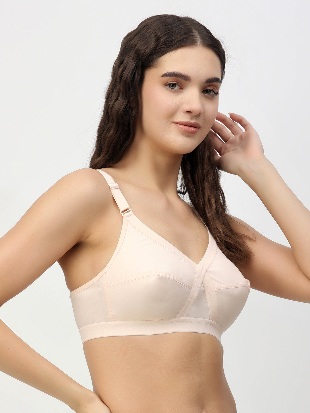 CROSSFIT Floret Cotton Bra | Full Coverage | Non-Wired | Non Padded