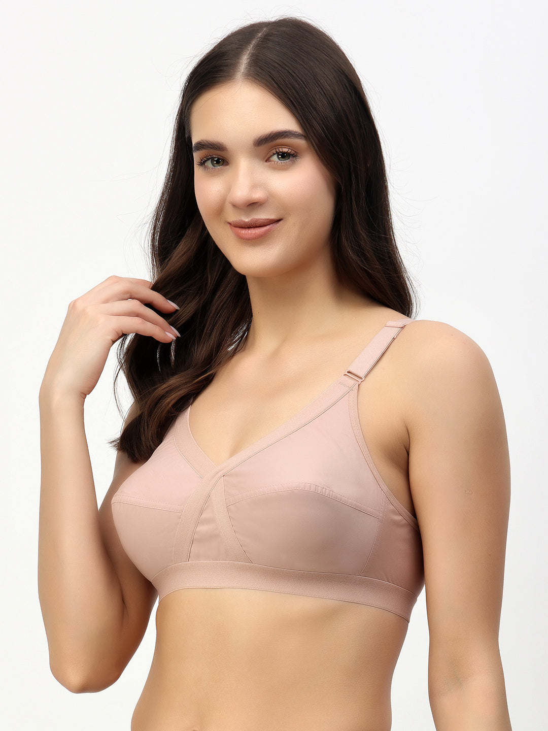 CROSSFIT Floret Cotton Bra | Full Coverage | Non-Wired | Non Padded