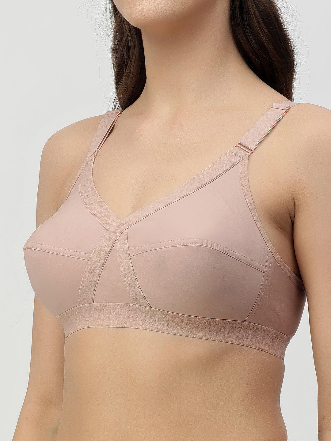 CROSSFIT Floret Cotton Bra | Full Coverage | Non-Wired | Non Padded