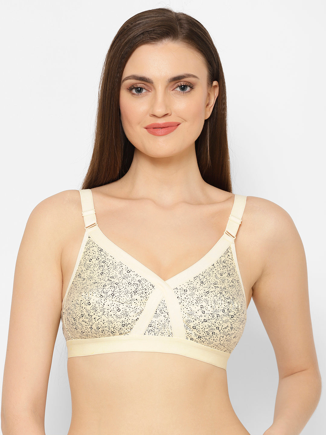 CROSSFIT PRINT Cotton Bra | Full Coverage | Non-Wired | Non Padded