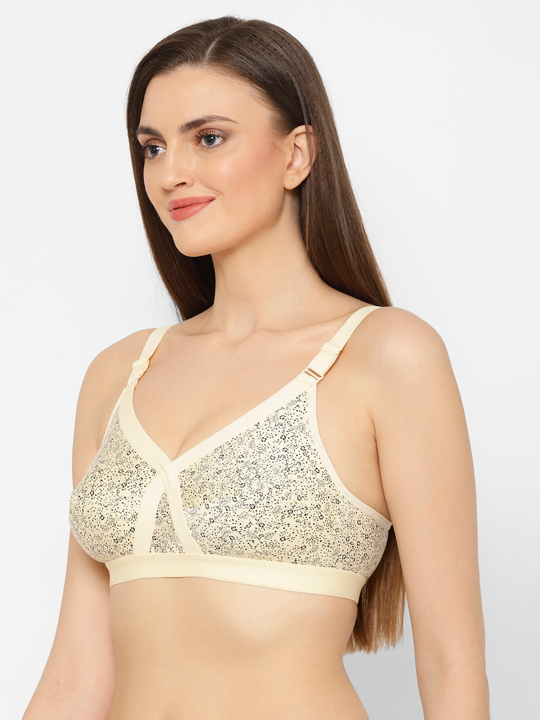 CROSSFIT PRINT Cotton Bra | Full Coverage | Non-Wired | Non Padded