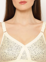CROSSFIT PRINT Cotton Bra | Full Coverage | Non-Wired | Non Padded