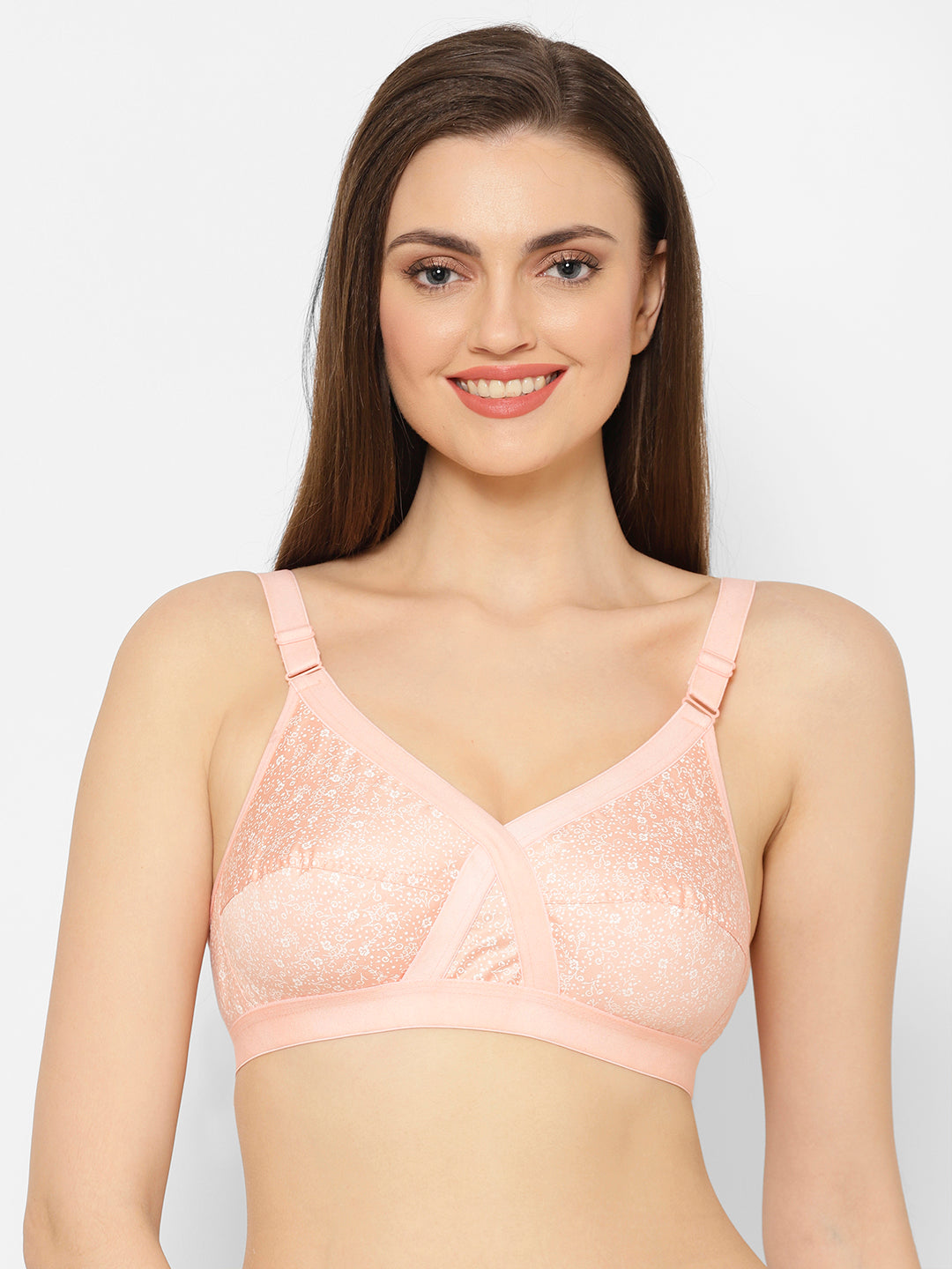 CROSSFIT PRINT Cotton Bra | Full Coverage | Non-Wired | Non Padded