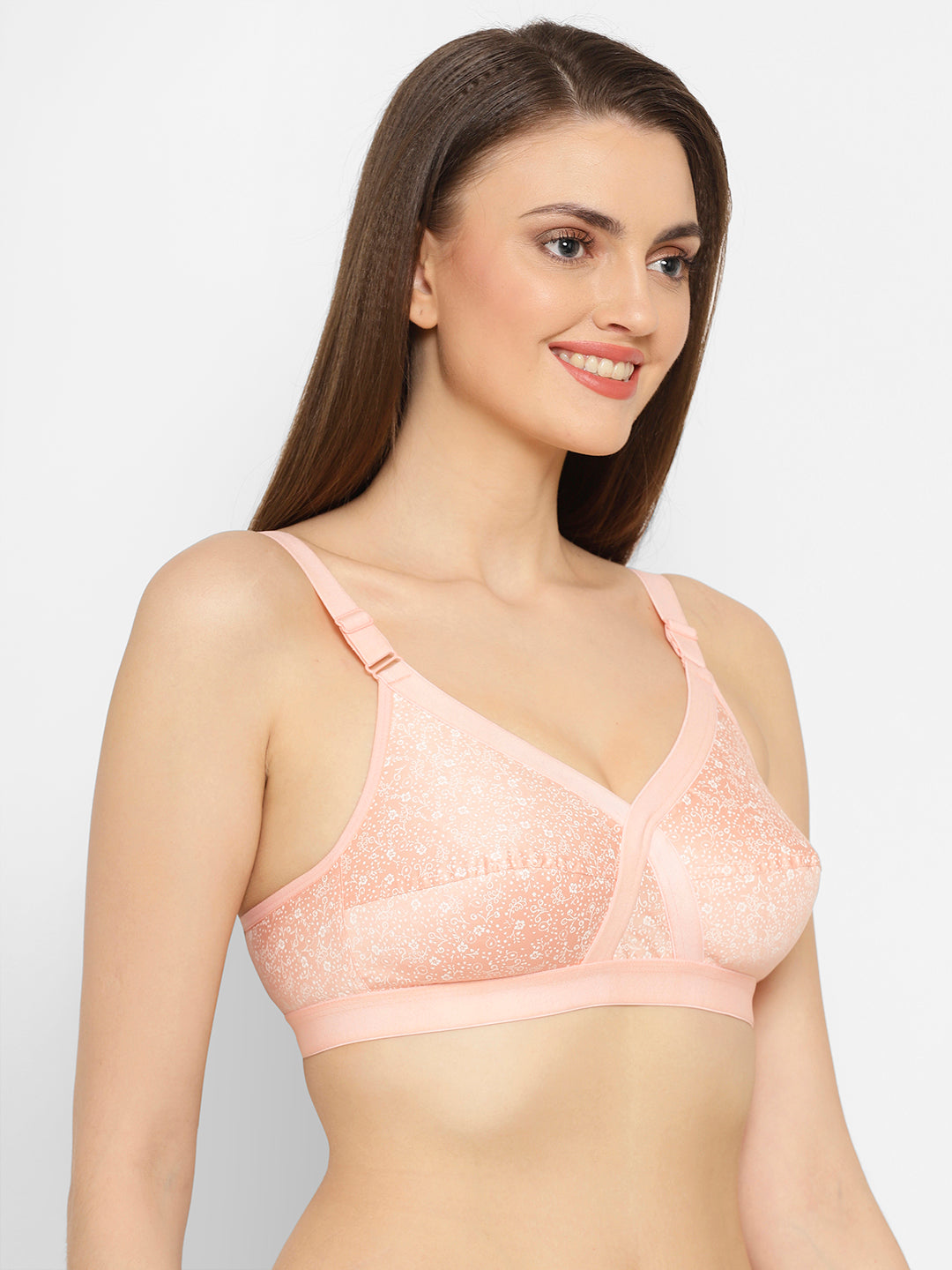 CROSSFIT PRINT Cotton Bra | Full Coverage | Non-Wired | Non Padded